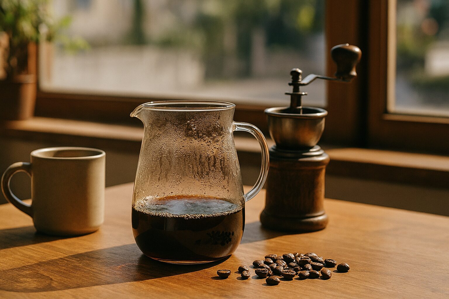 コーヒー46メソッドを再現したコーヒーの画像