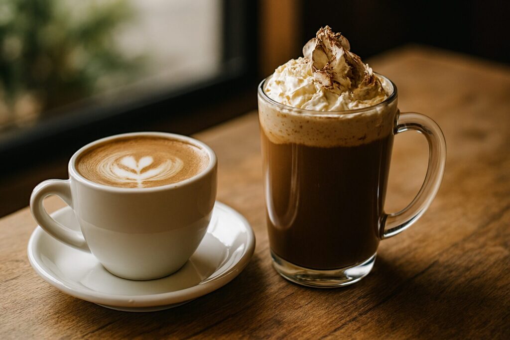 カフェラテとカフェモカの違いをやさしく解説