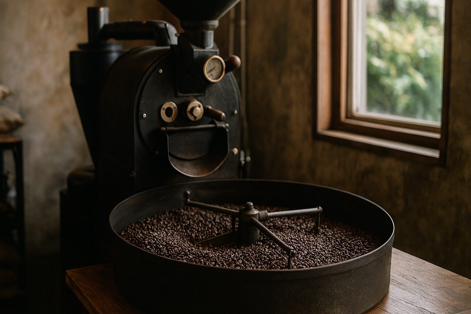 コーヒー焙煎士有名な焙煎機と豆