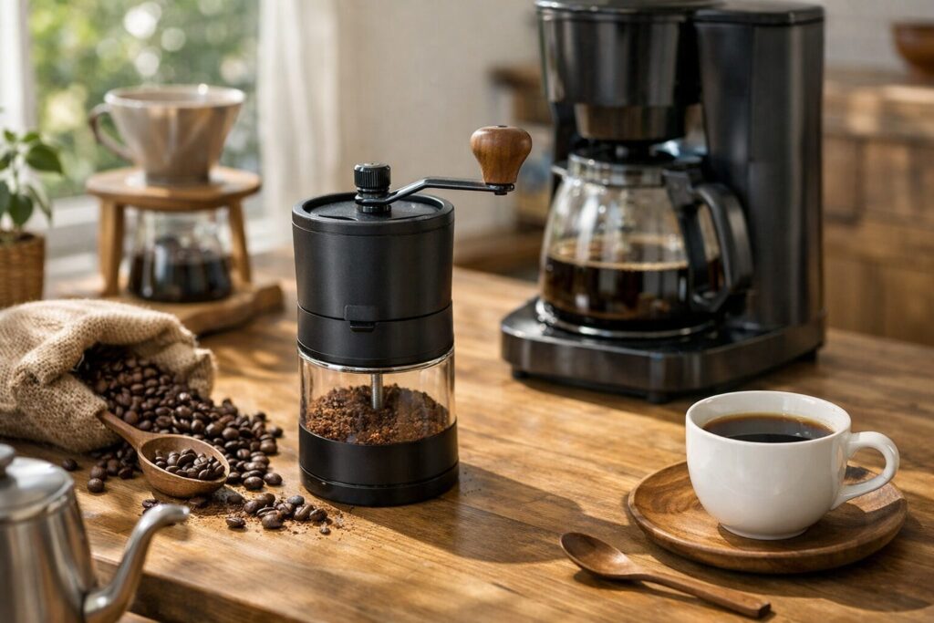 ニトリのコーヒーミルが動かない状態