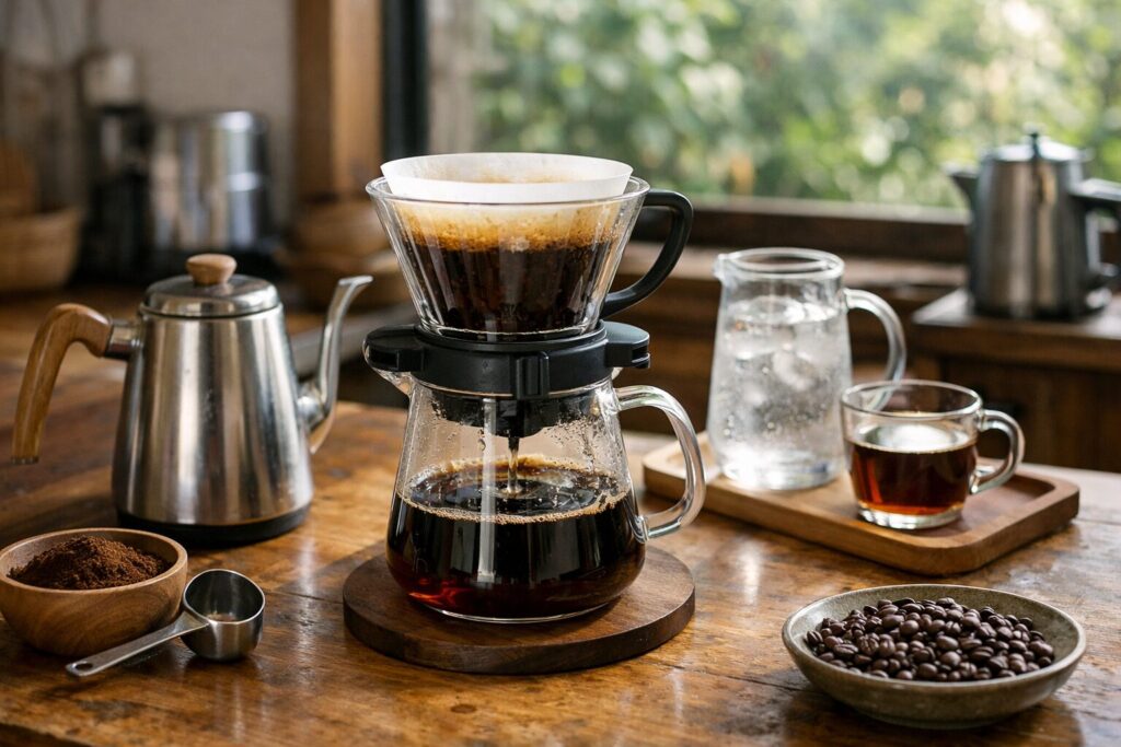 ハイブリッドメソッドの仕組みを示す図解