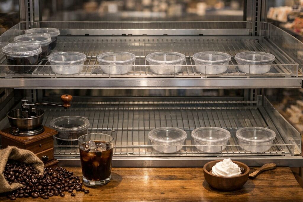 カルディのコーヒーゼリーが売り切れ状態