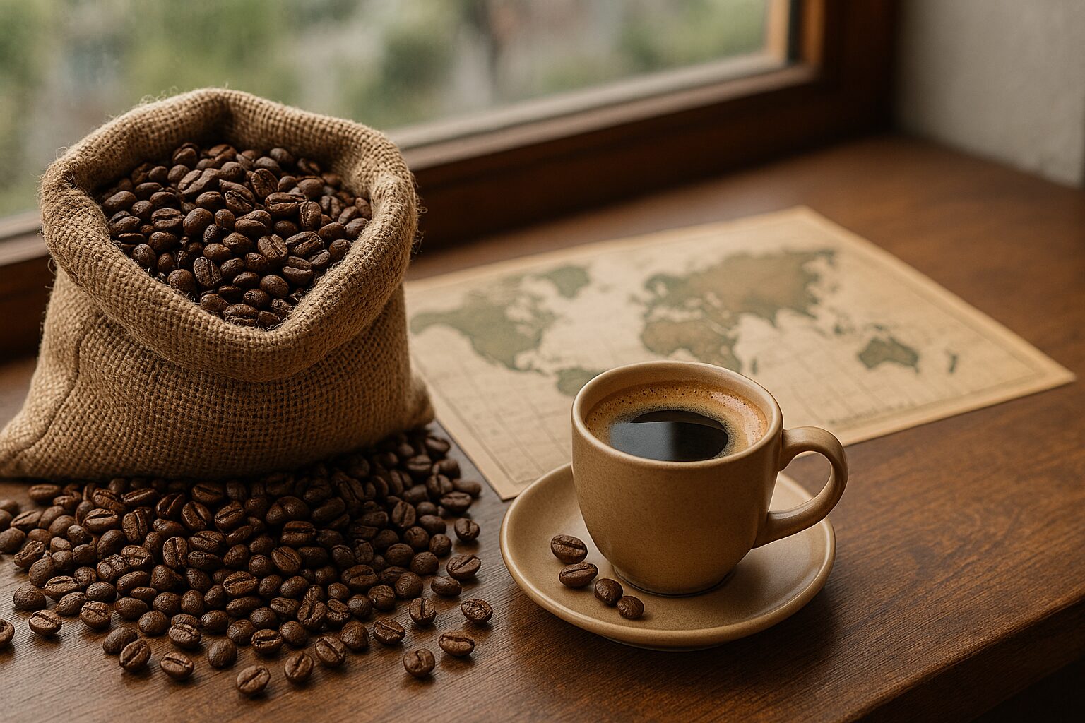 産地別に違う美味しいコーヒー豆の特徴