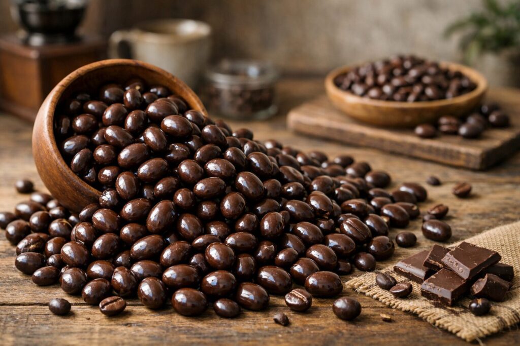 コーヒービーンズチョコの食べ過ぎ注意