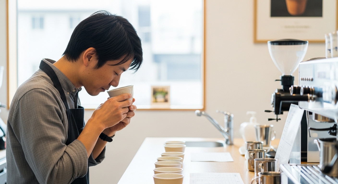 日本人男性が作るインスタントコーヒー500ml