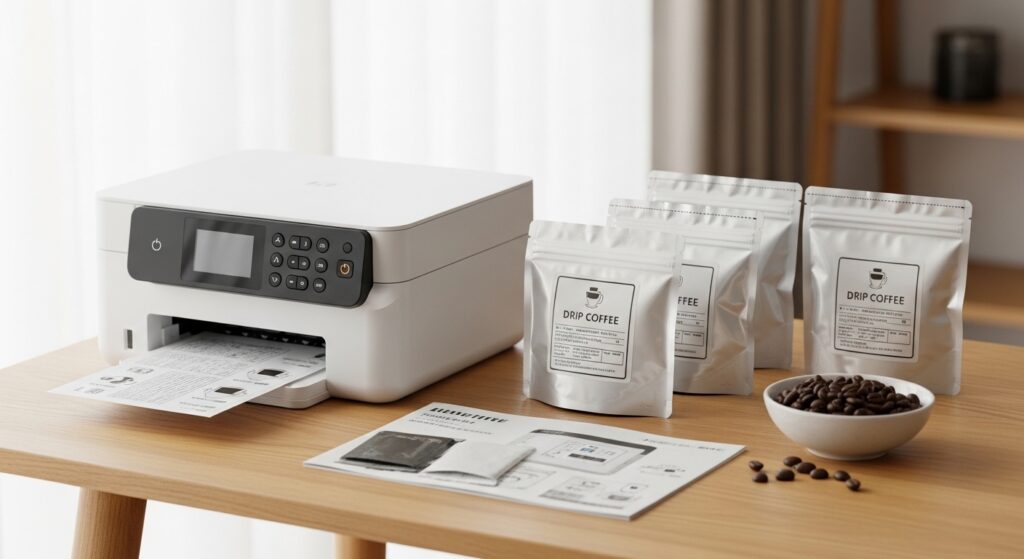 ドリップバッグ印刷用プリンター選び方