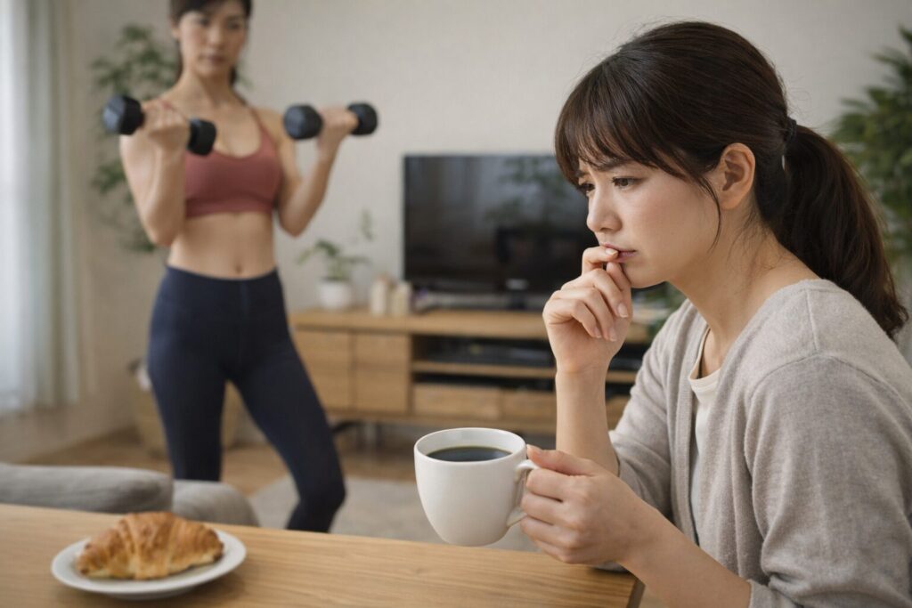 エクササイズコーヒーは嘘なのか解説する日本人女性