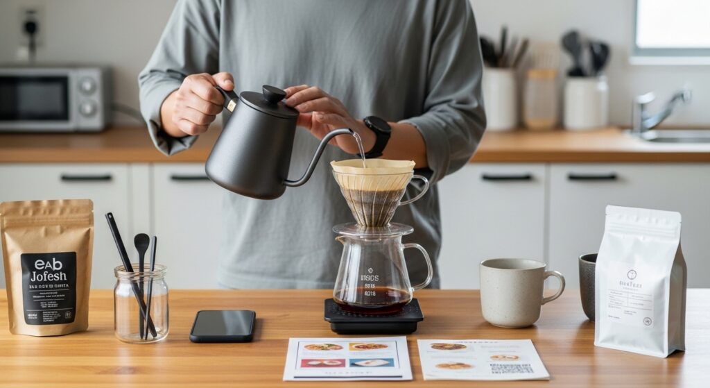 コーヒー微粉セパレーターの構造と仕組み