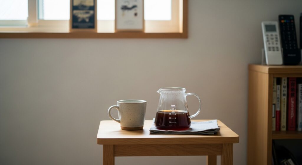 ドリップパックと器具の準備