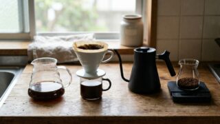 コンビニのコーヒー比較｜プロフィール：30〜50代の主婦・主夫向け。自宅でカフェのような一杯を楽しみたい初心者に向けて、コーヒーの基礎から丁寧に調査・解説するブログ。