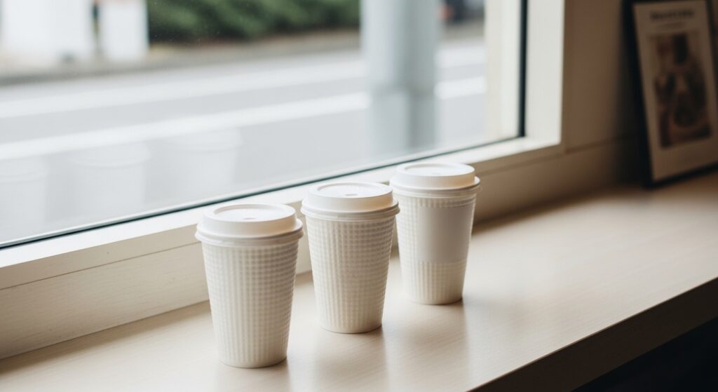 コーヒーとブランデーと角砂糖で作る大人のカフェ・ロワイヤル|青い炎で心和む 7 ブランデーを染み込ませた角砂糖に青い炎を灯し、コーヒーへ落とす幻想的なカフェ・ロワイヤルの演出シーン