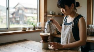 コンビニのコーヒー比較｜プロフィール：30〜50代の主婦・主夫向け。自宅でカフェのような一杯を楽しみたい初心者に向けて、コーヒーの基礎から丁寧に調査・解説するブログ。