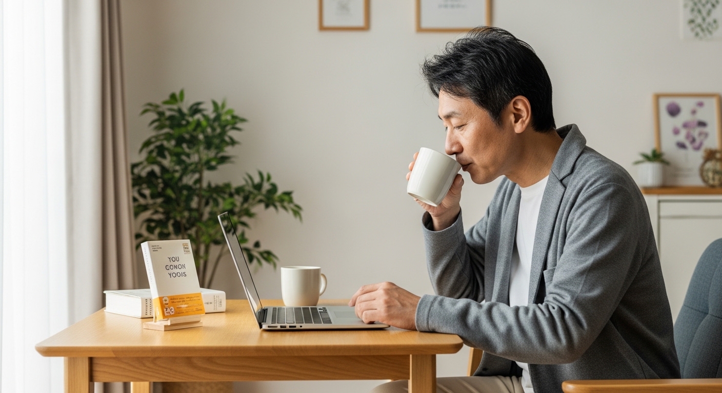 コーヒーの知識と抽出技術を表すイメージ画像