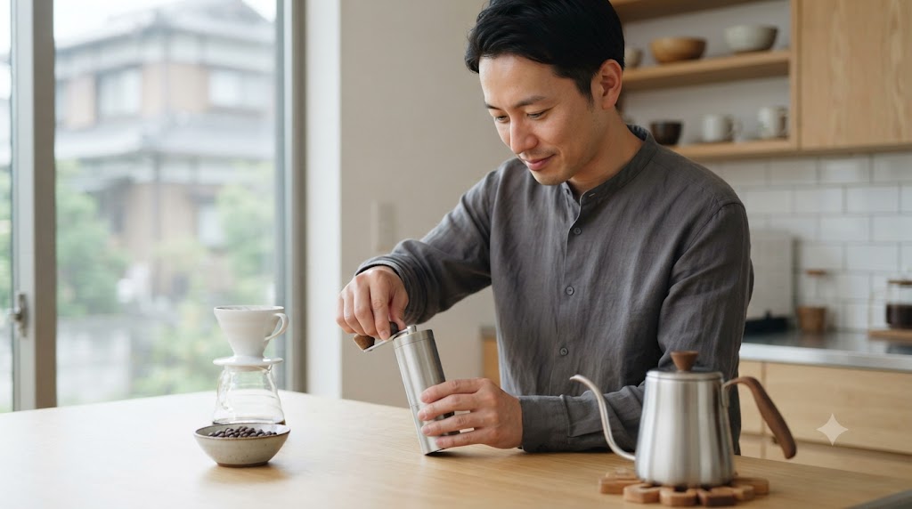 コーヒーグラインダー比較を表すイメージ画像