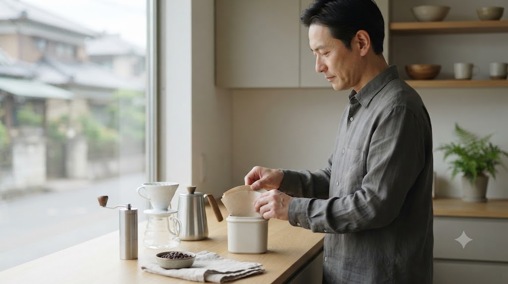 コーヒー抽出環境を表すイメージ画像