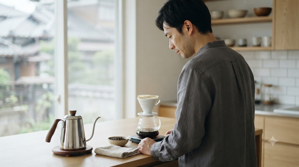 コーヒー抽出器具を表すイメージ画像