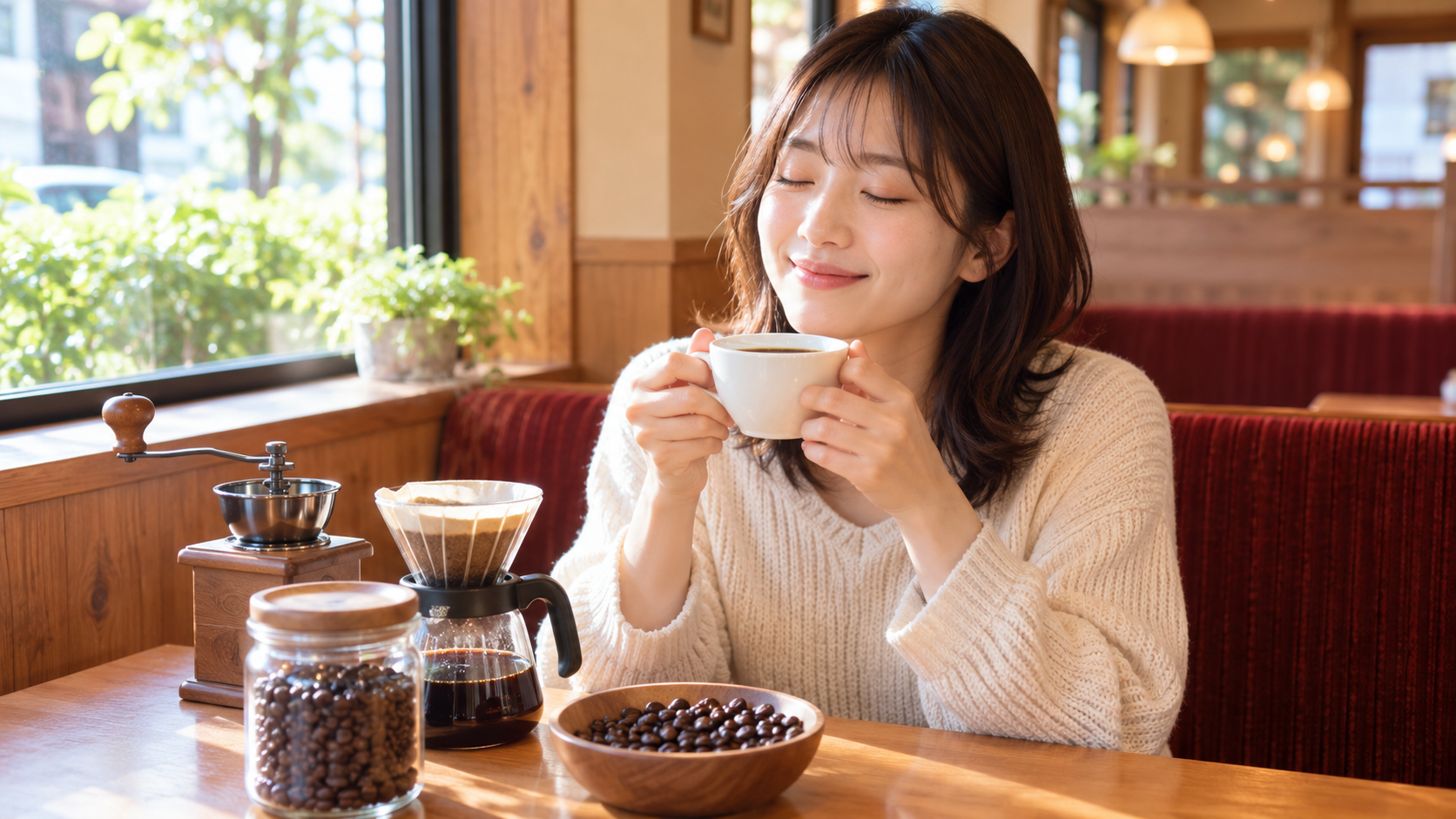 ニトリのコーヒーミルを表すイメージ画像