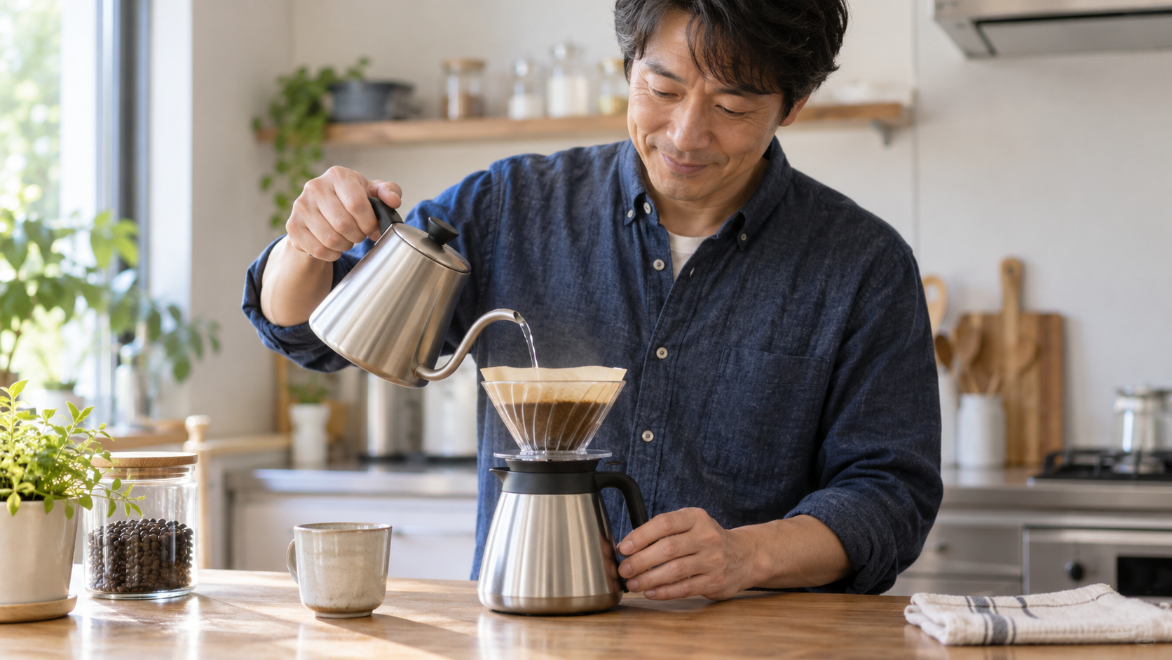 割れないコーヒーサーバーを表すイメージ画像