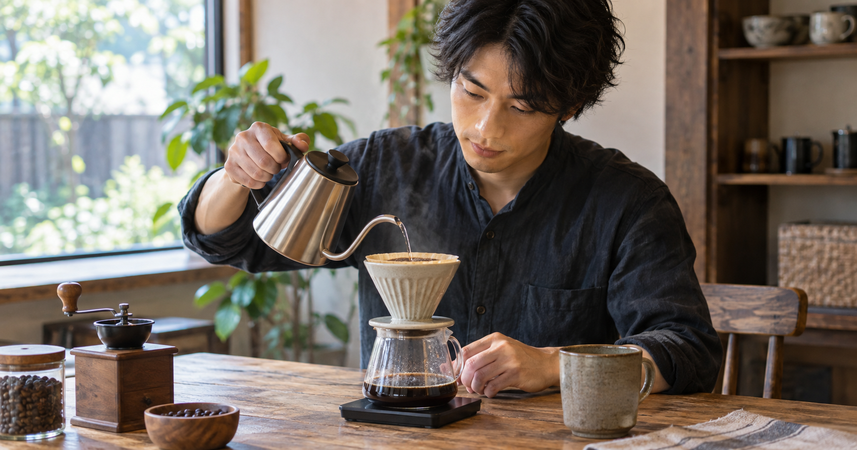 藤岡弘のこだわりコーヒーを表すイメージ画像
